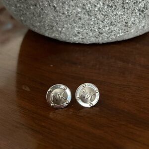 Michael Kors Silver stud earrings